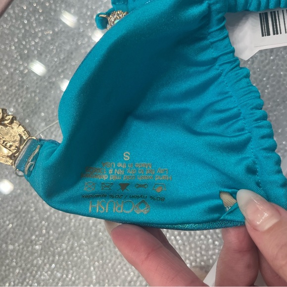 💗SOLD💗 SOLD ON ANOTHER SELLING PLATFORM NEW W TAGS Bikini CRUSH top Tulum - Picture 12 of 12